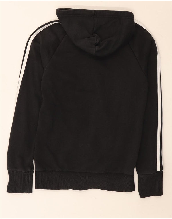 Adidas Pull à capuche zippé fille 13-14 ans Noir Coton