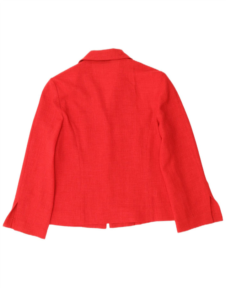 Sasha Veste Blazer Femme EU 42 Grand Rouge Polyester Classique