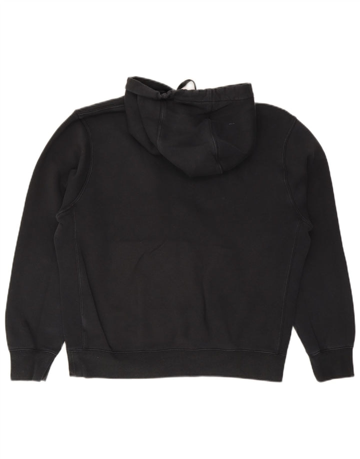 Nike Pull à capuche pour homme en coton noir moyen