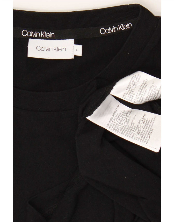Calvin Klein T-Shirt Homme Grand Noir Coton