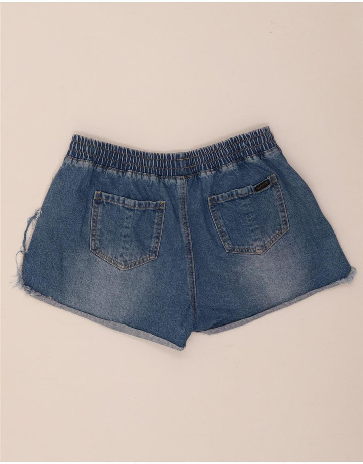Rip Curl Short En Jean Femme Moyen W30 Bleu Coton