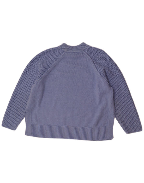 Marks & Spencer Pull ample à col rond pour femme UK 18 XL Bleu