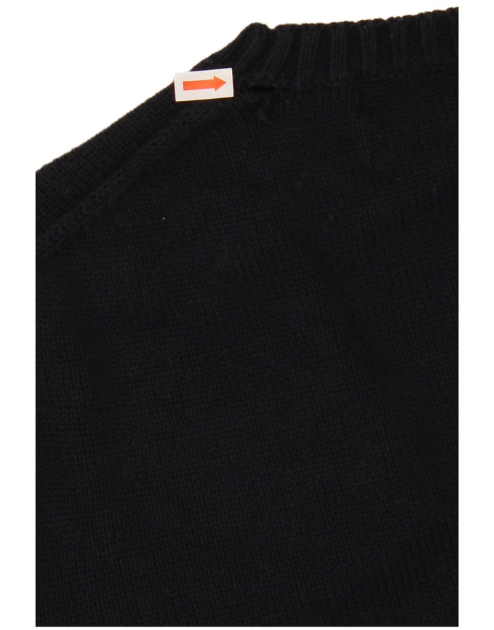 Marks & Spencer Pull à col rond Blue Harbour pour homme, petit bleu marine