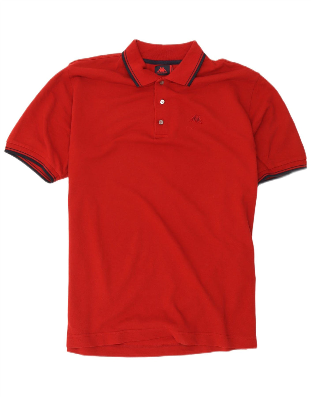 Kappa Polo Homme Grand Rouge Coton