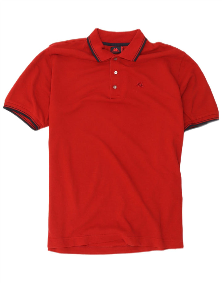 Kappa Polo Homme Grand Rouge Coton