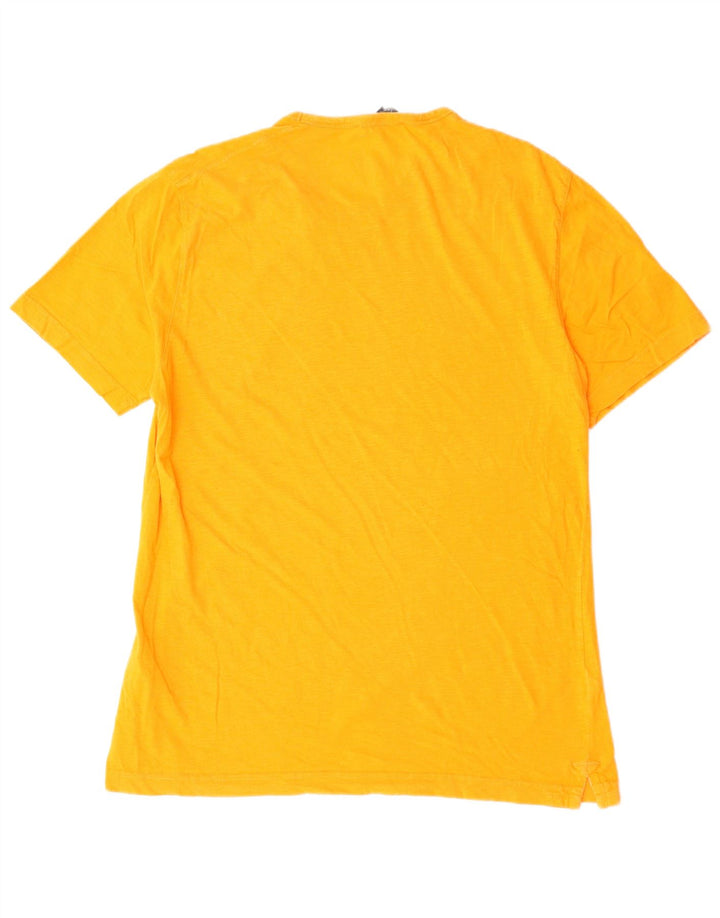 Ted Baker T-Shirt Homme Taille 3 Coton Orange Moyen