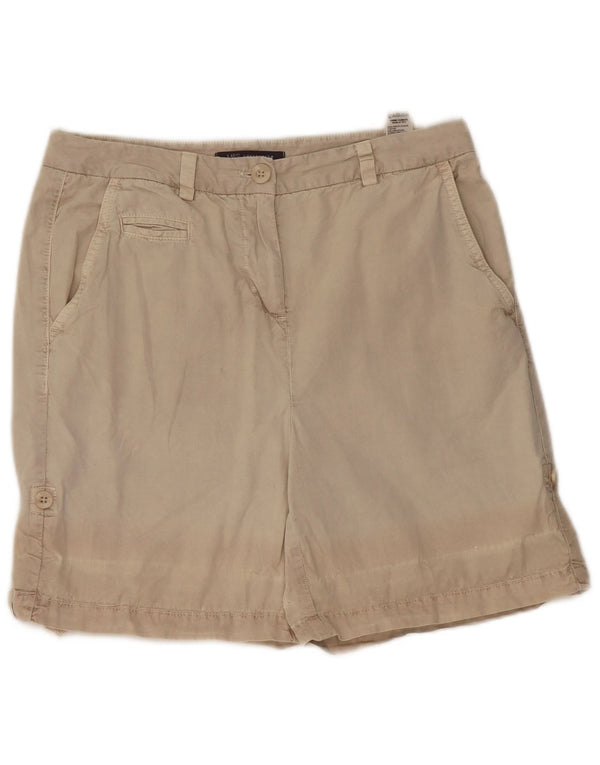 Marks & Spencer Short chino pour femme UK 10 Small W28 Coton beige