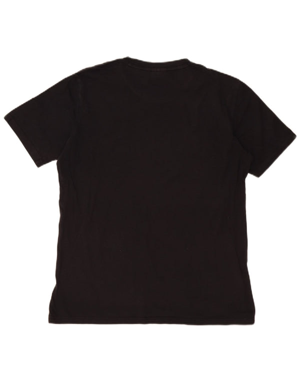 Champion T-Shirt Homme Noir Moyen