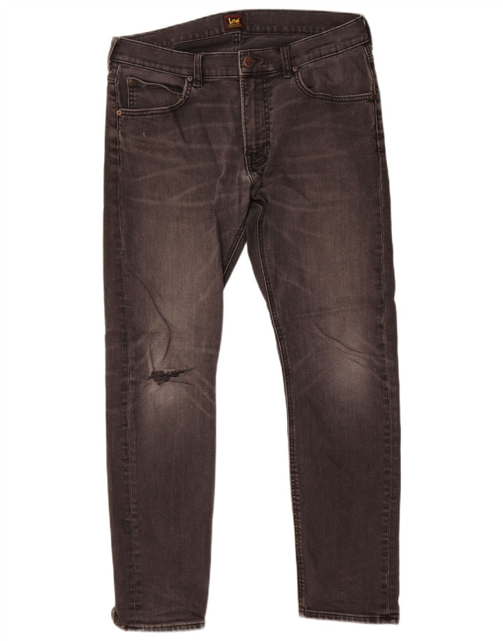 Lee Jean Slim Luke W32 L30 Homme Gris Coton