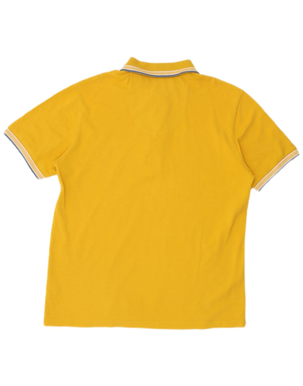 Hugo Boss Polo XL Jaune Coton Homme