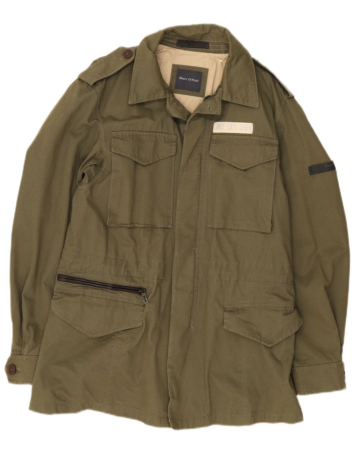 Marc O'Polo Veste militaire pour homme UK 36 Small Green Army
