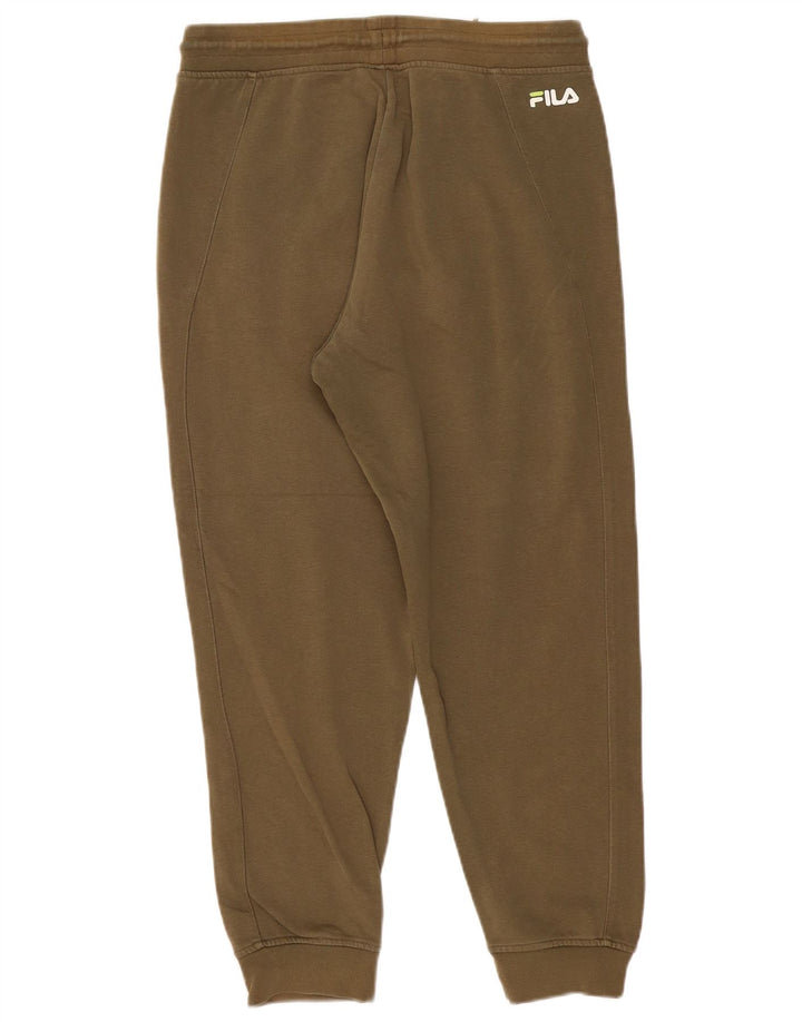 Fila Homme Pantalon De Survêtement Joggers Large Kaki Coton