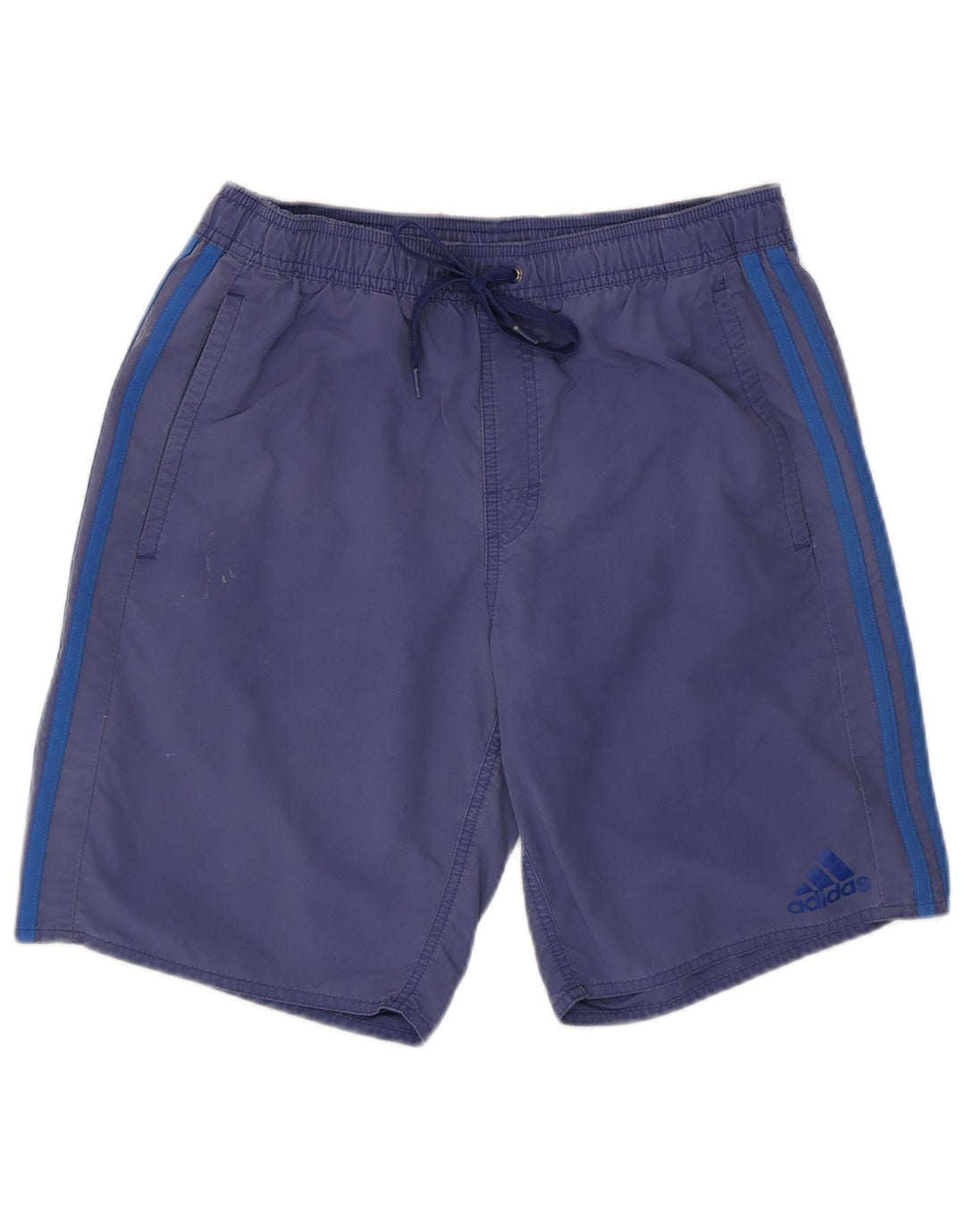 ADIDAS Short de sport pour hommes petit bleu polyester