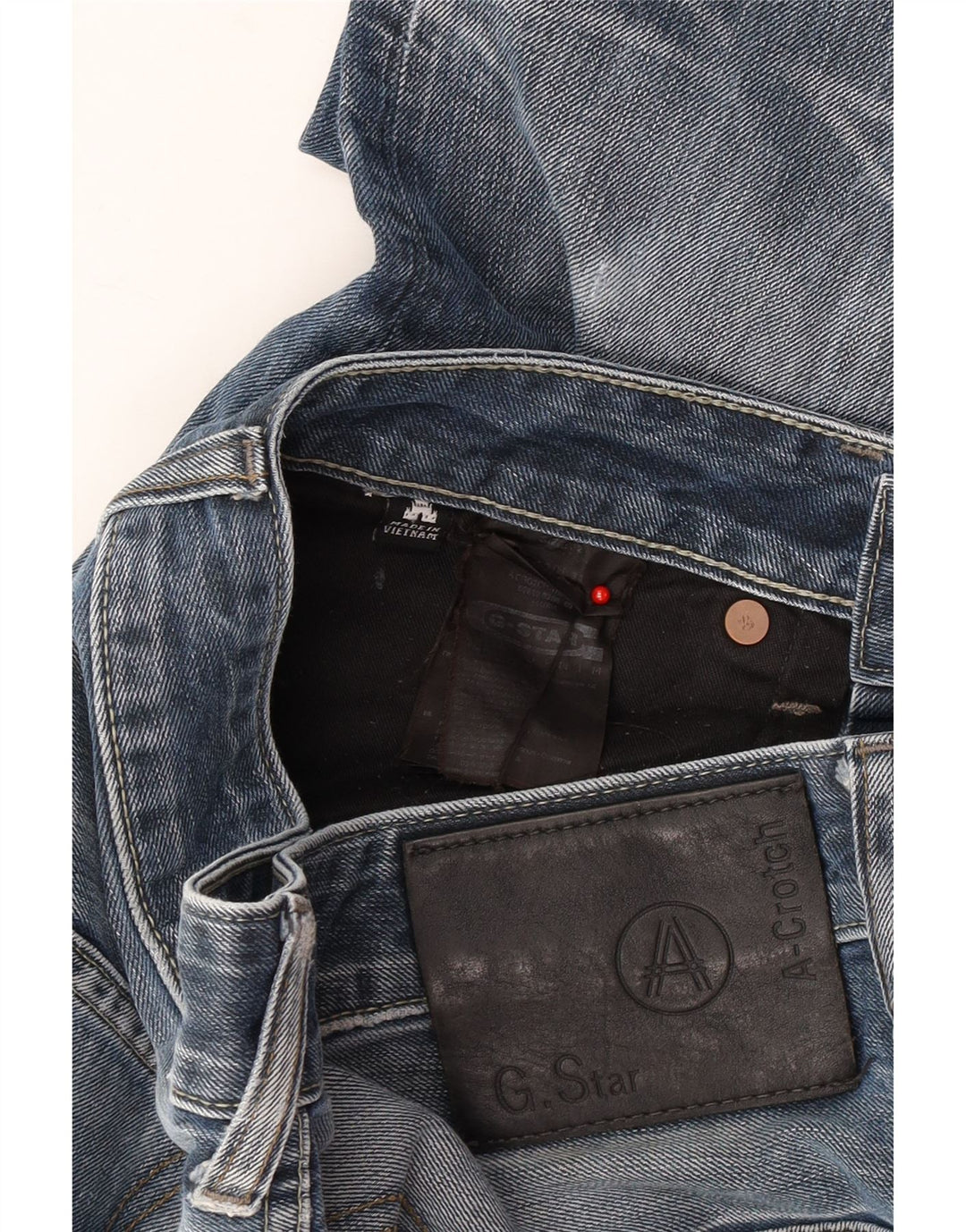 G-Star Jean Slim Homme W32 L31 Bleu Coton