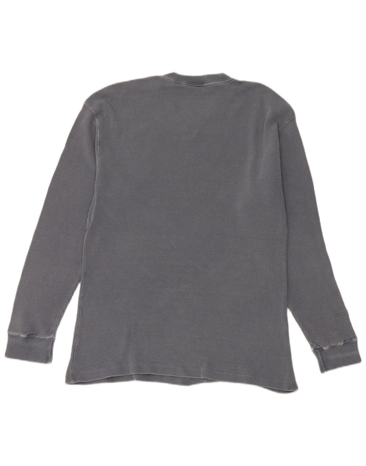 Orvis Haut Homme Manches Longues Coton Gris Moyen
