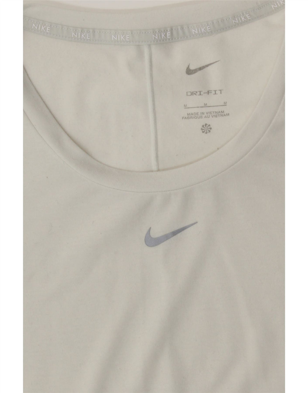 Nike T-shirt pour femme UK 12 Blanc moyen