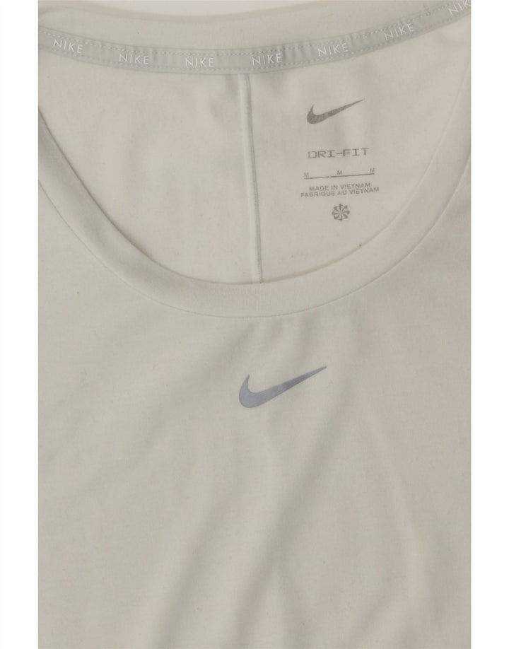 Nike T-shirt pour femme UK 12 Blanc moyen