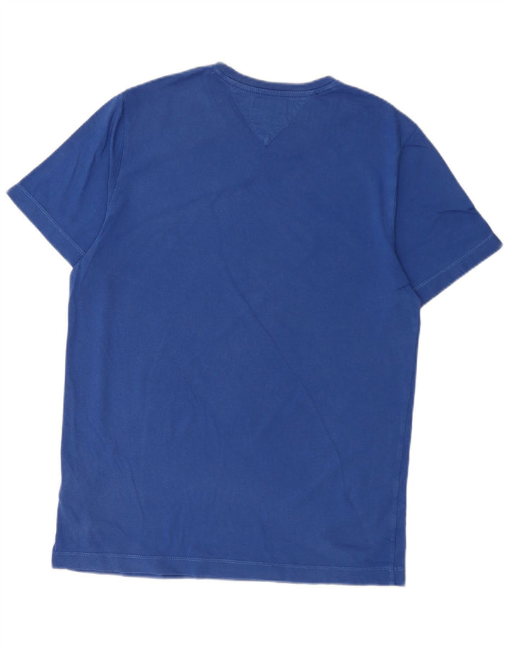 Tommy Hilfiger T-Shirt Homme Bleu Moyen Coton