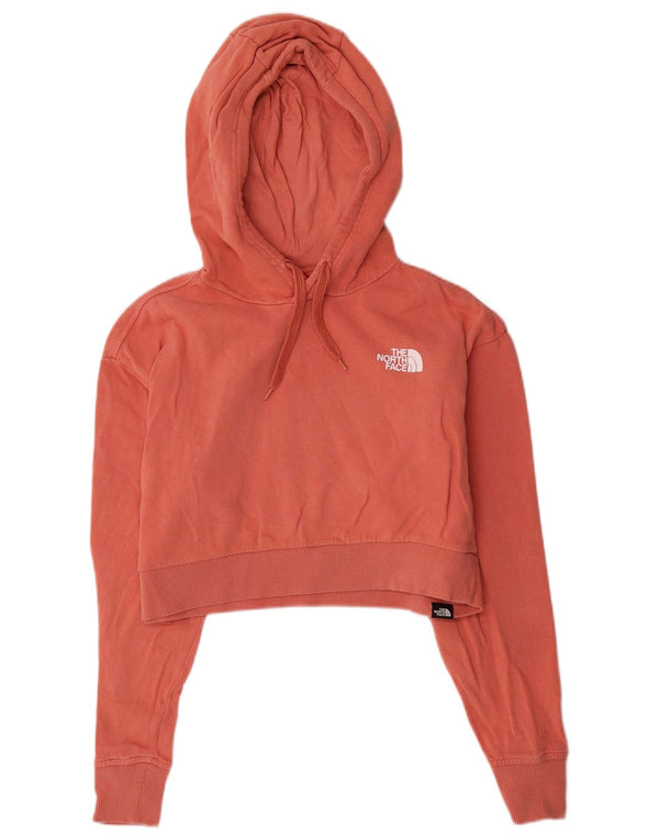 The North Face Pull à capuche surdimensionné pour femme UK 10 Petit coton rose