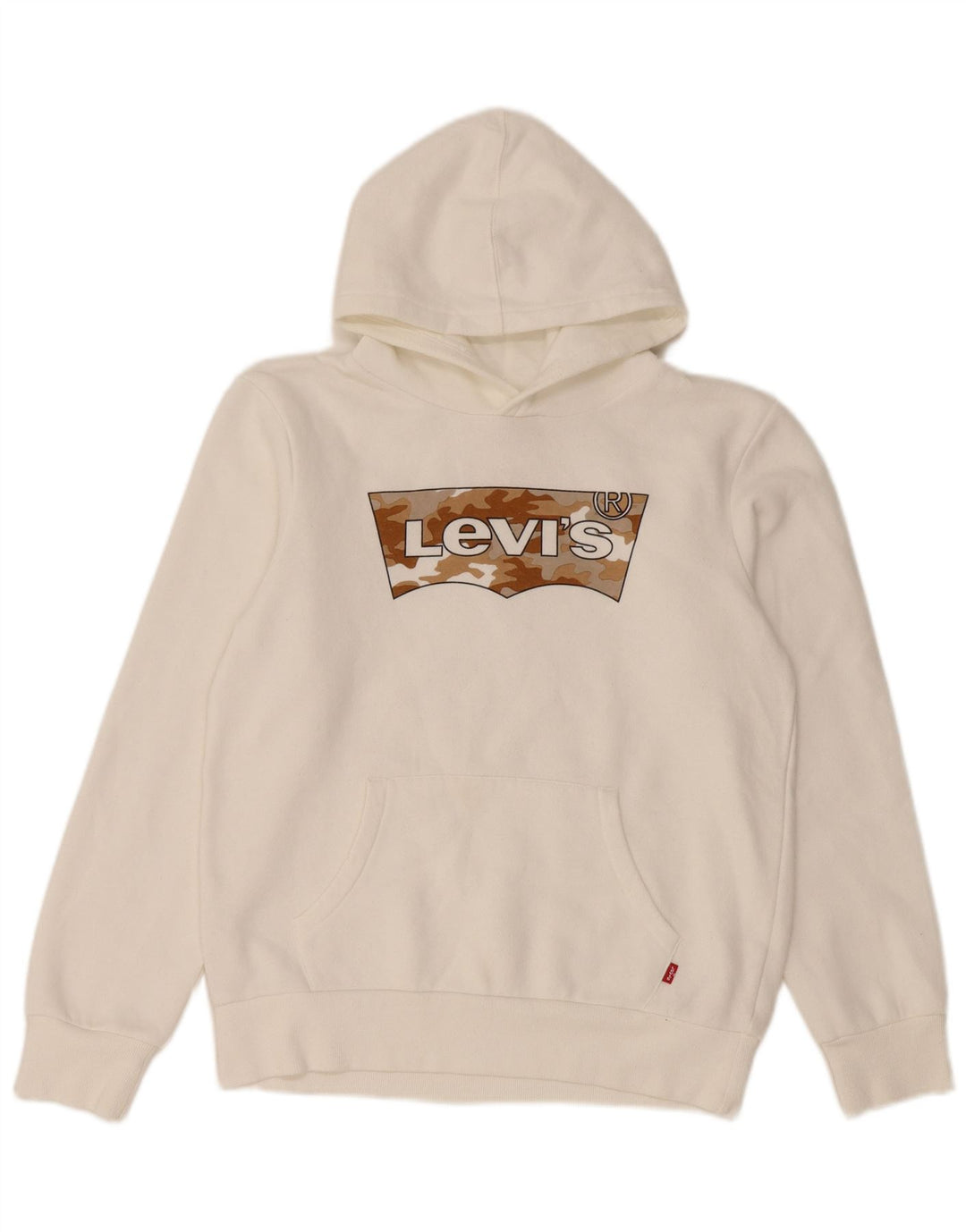 LEVI'S Pull à capuche graphique garçon 13-14 ans Blanc Coton