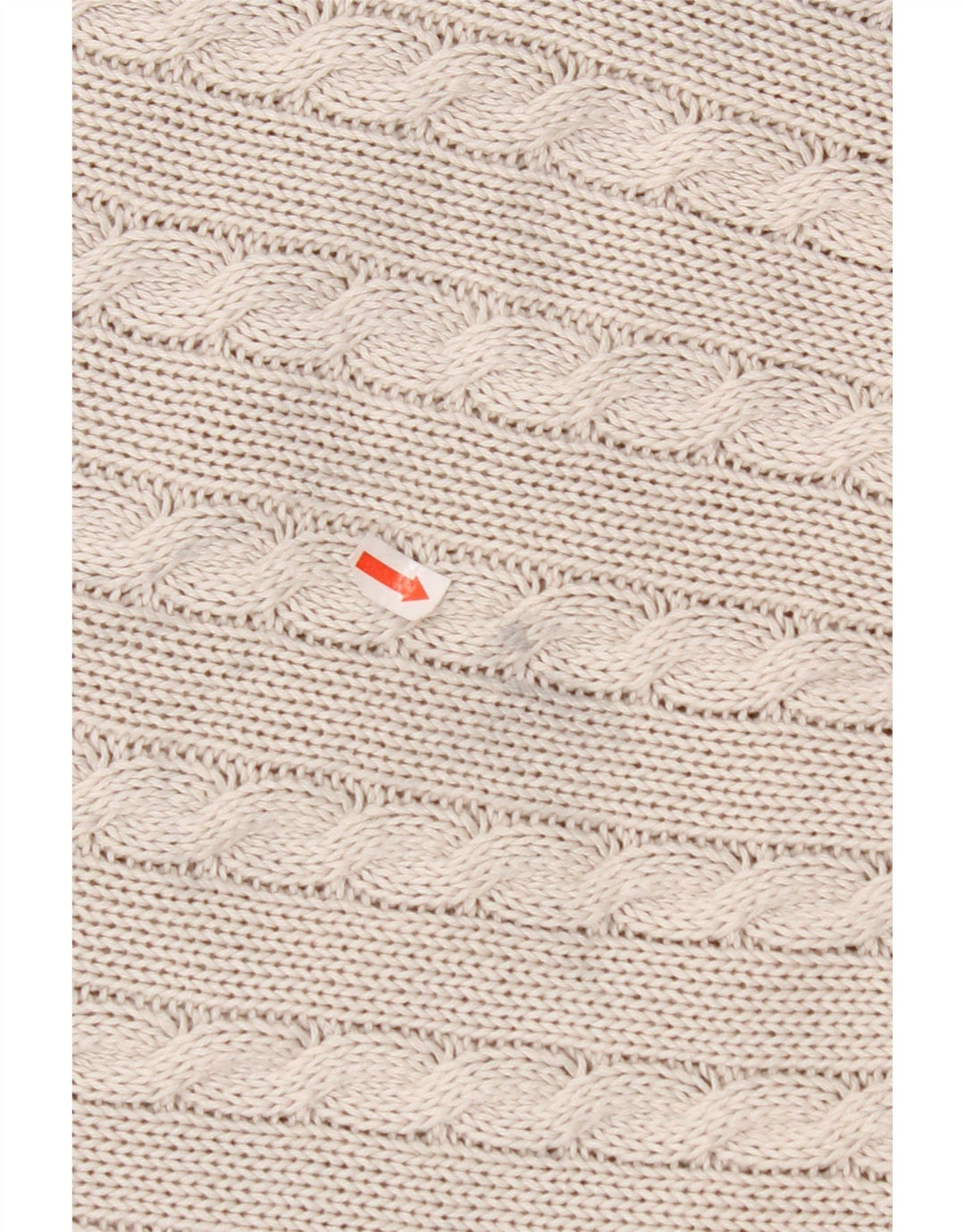 VINTAGE Femme Crew Neck Jumper Pull UK 14 Moyen Gris Fair Isle Coton