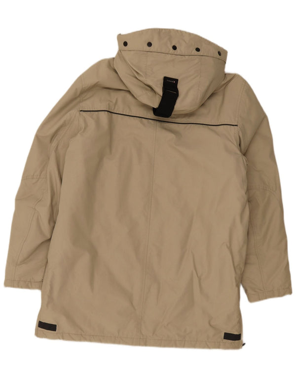Manteau matelassé à capuche pour hommes Canadiens IT 48 coton beige moyen