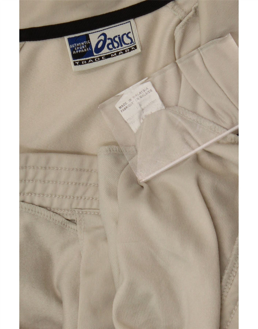 Asics Veste de Survêtement Homme Kaki Moyen Polyester
