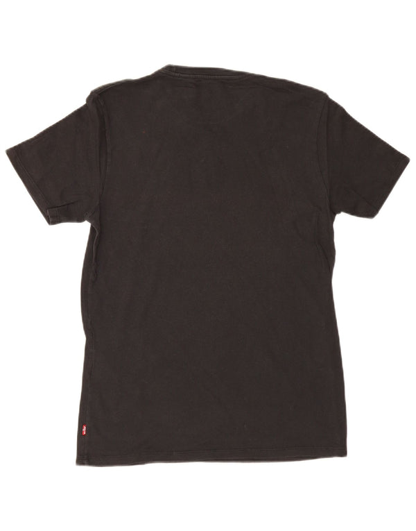 Levi's T-Shirt Graphique Homme Petit Noir Coton