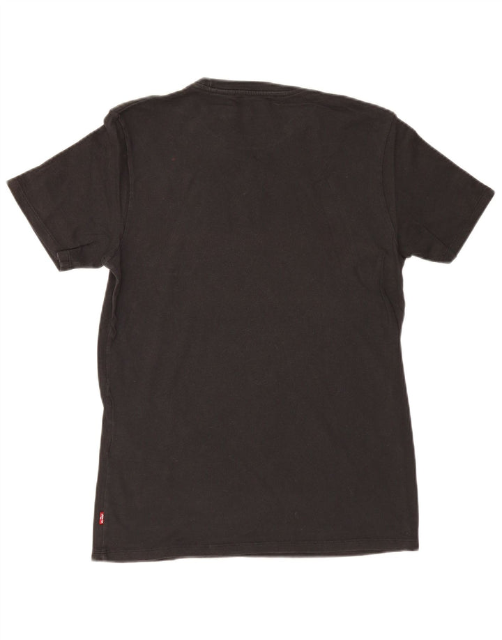 Levi's T-Shirt Graphique Homme Petit Noir Coton
