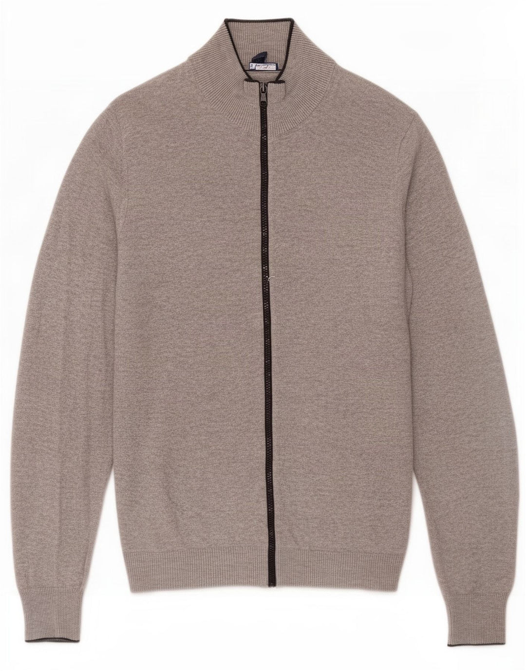 Gap Cardigan Pull Homme Gris Moyen Coton