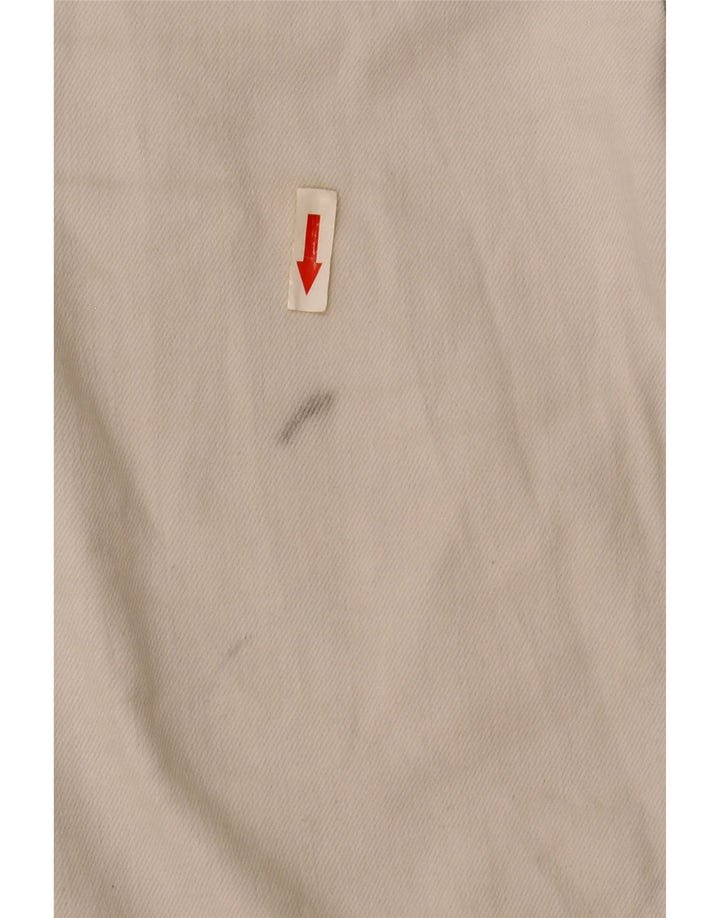 Zara Jean Bootcut Femme EU 36 XS W26 L28 Blanc Cassé