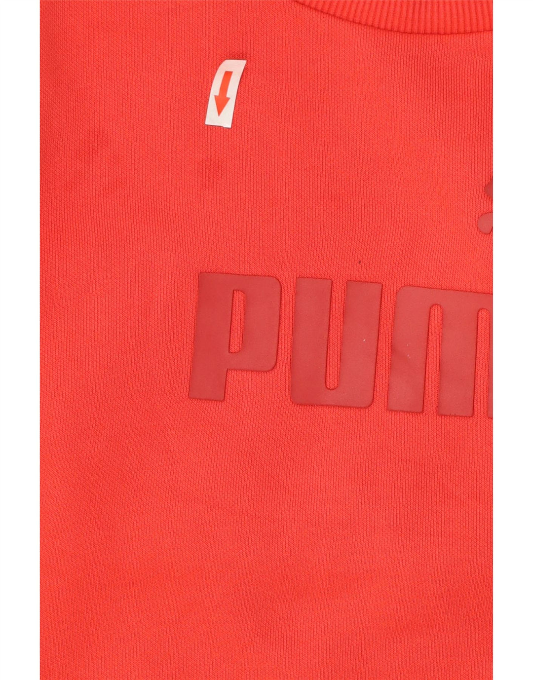 Puma Sweat-Shirt Graphique Homme Rouge Small