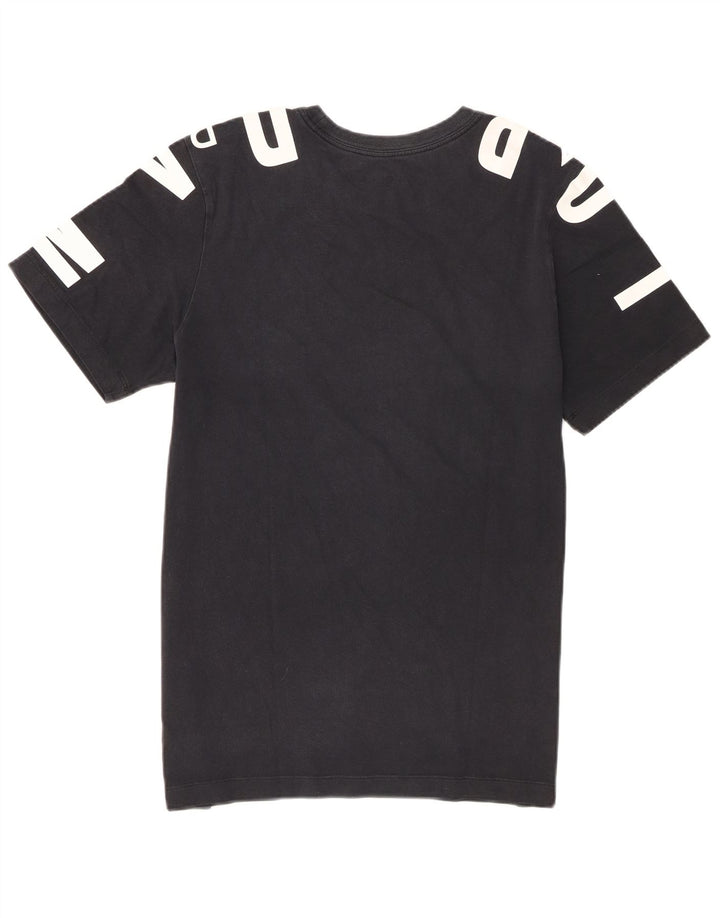 Jordan T-shirt graphique pour homme en coton noir moyen