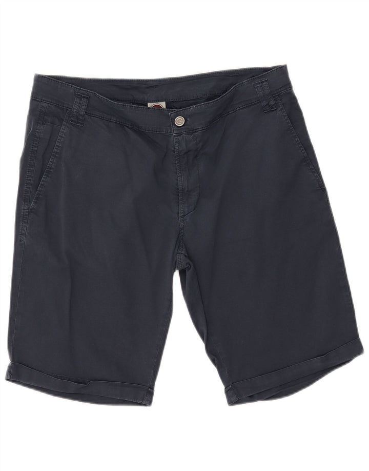 COLMAR Short Chino Homme IT 54 Large W38 Bleu Marine Coton