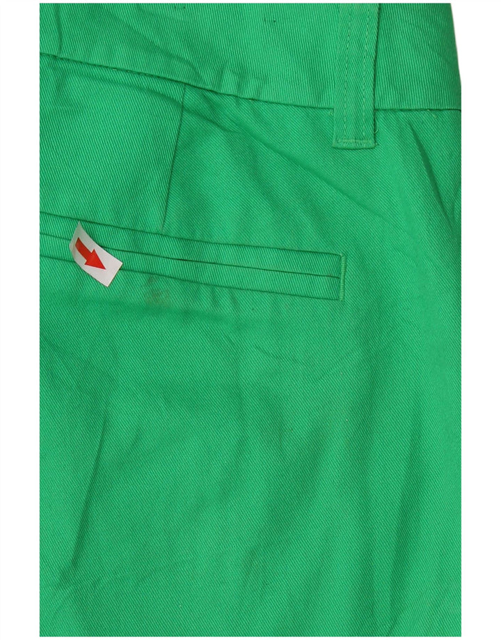 J. CREW Short Chino Femme US 6 Medium W32 Coton Vert