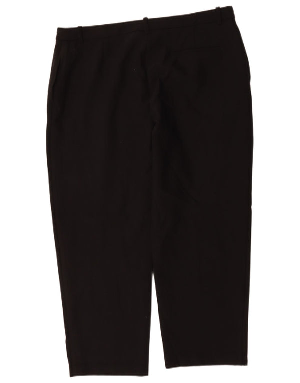 Marks & Spencer Pantalon chino fuselé pour femme UK 20 2XL W40 L28 Noir