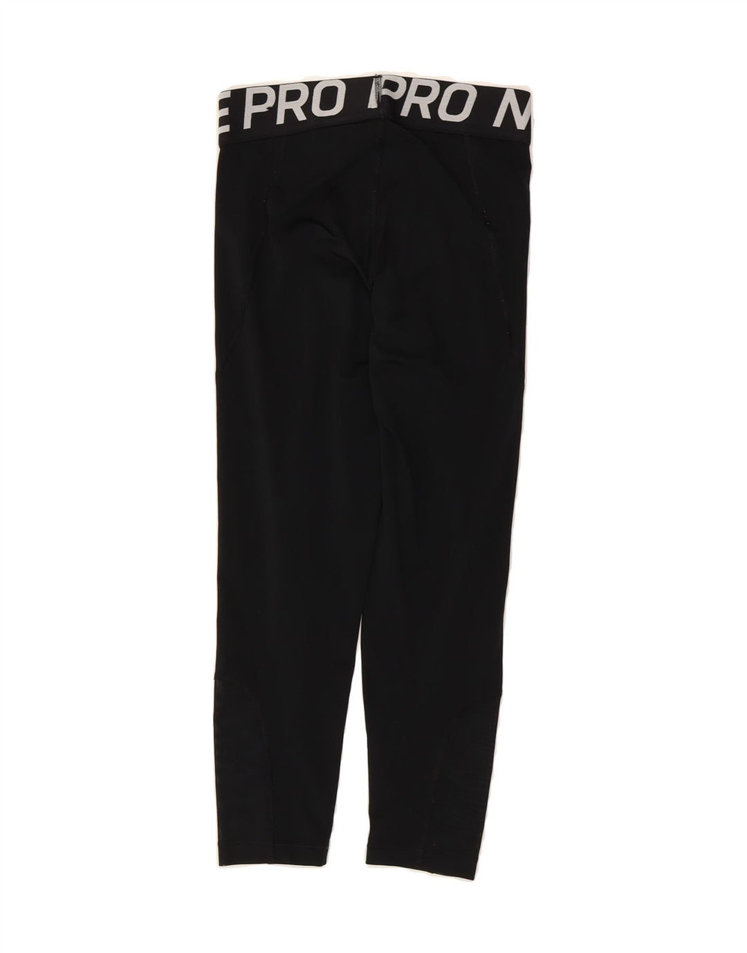 NIKE Womens Dri Fit Graphic Leggings UK 10 Small  Black Polyester Vintage Nike and Second-Hand Nike from Messina Hembry 