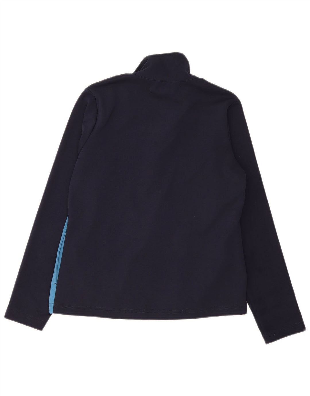 KAPPA Veste de survêtement pour femme UK 14 Bleu marine moyen Colourblock