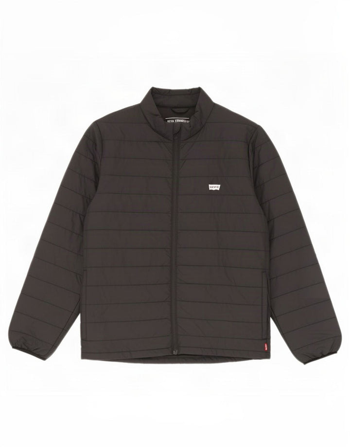 Levi's Veste matelassée homme UK 36 Small Noir Polyester