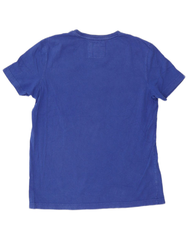 Crew Clothing T-Shirt Homme Bleu Moyen