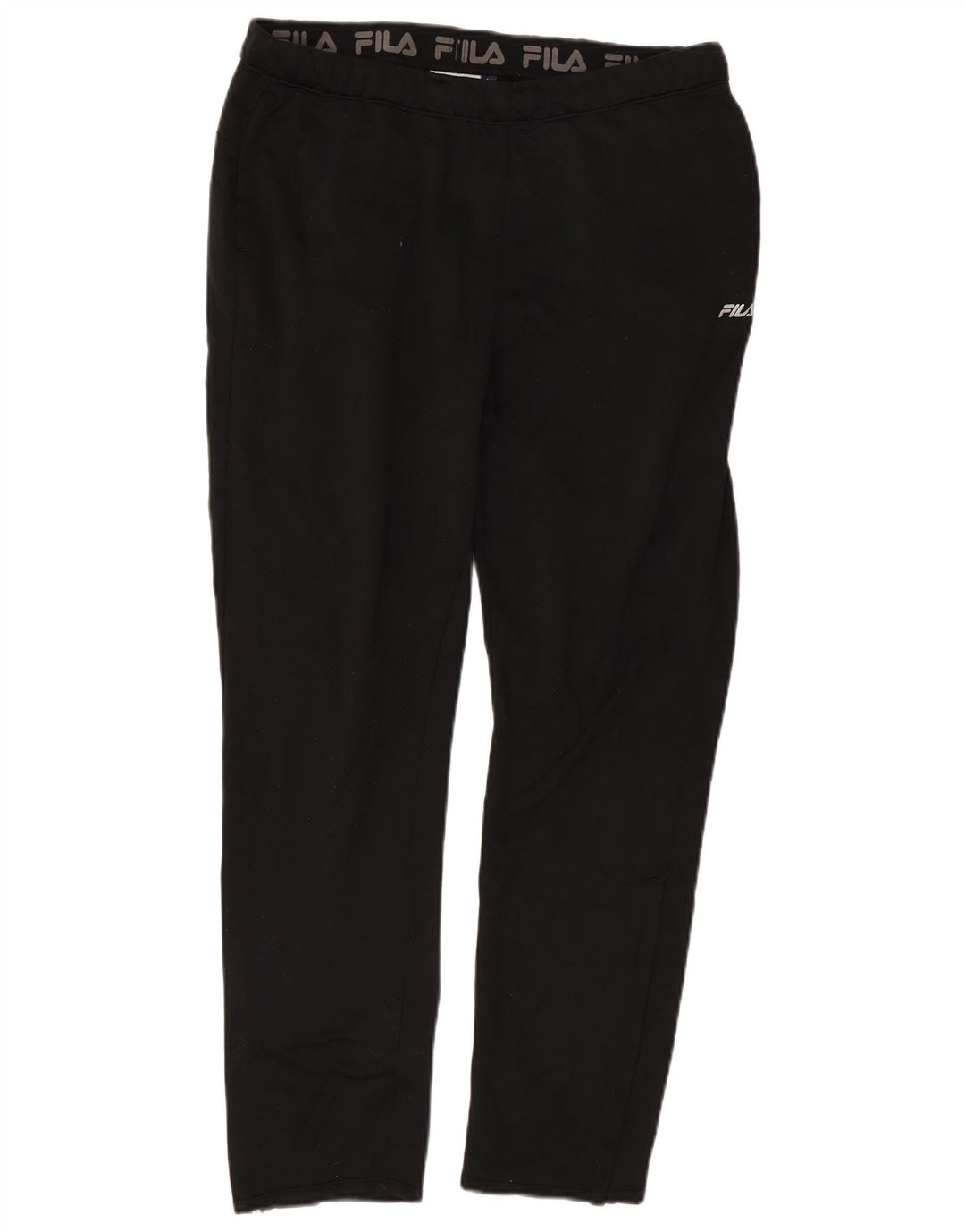 Fila Pantalon de survêtement pour homme Large Noir Polyester