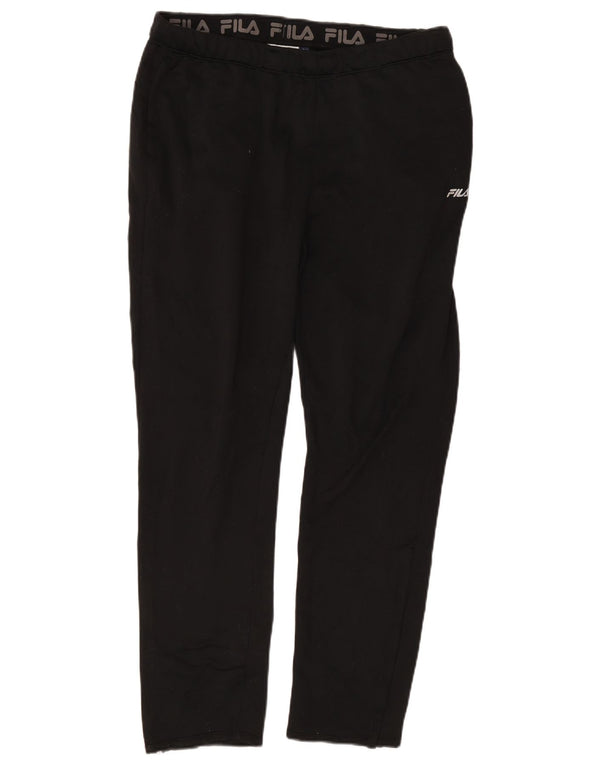 Fila Pantalon de survêtement pour homme Large Noir Polyester