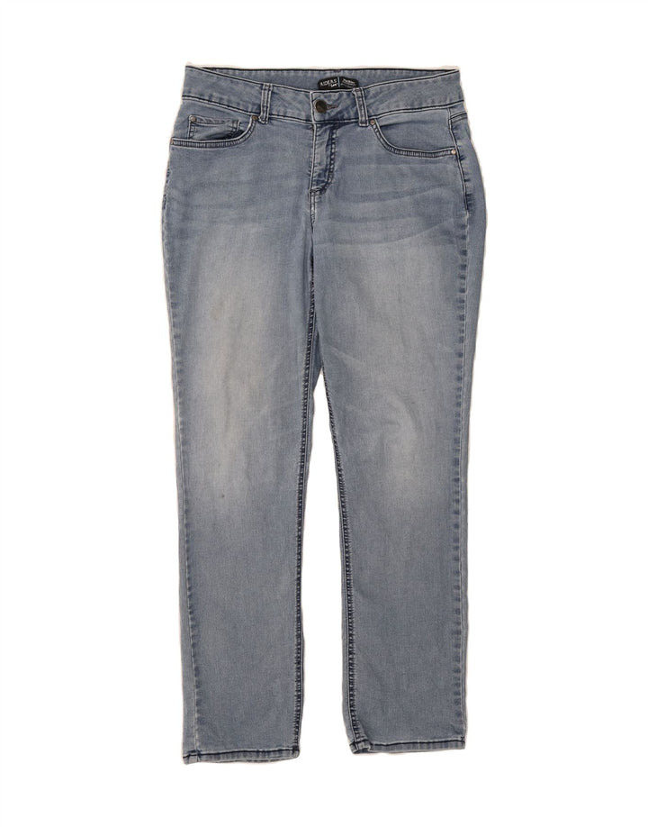 LEE Womens Riders Mid Rise Slim Straight Jeans W32 L30 Blue Vintage Lee and Second-Hand Lee from Messina Hembry 