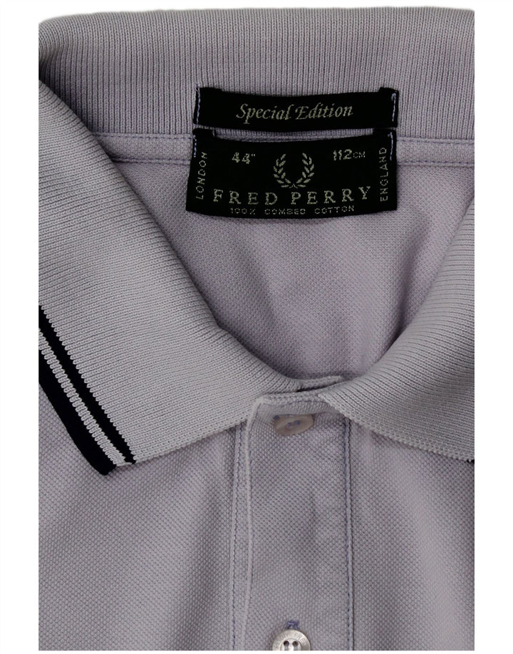Fred Perry Polo Homme Violet Moyen Coton