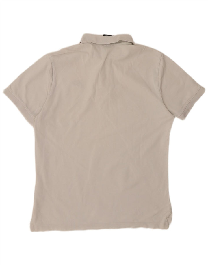 NIKE Polo Homme Blanc Moyen Coton