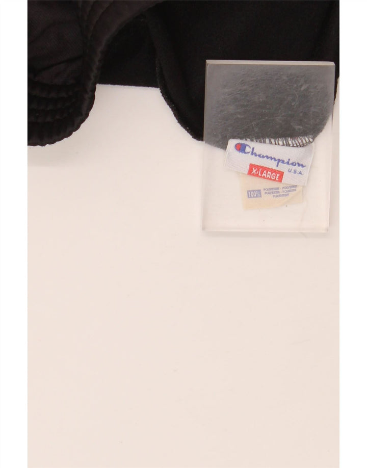 CHAMPION Pantalon de Survêtement Graphique Homme XL Noir Polyester