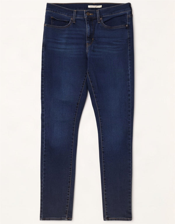 Levi's Womens 312 Shaping Slim Jeans W31 L32 Bleu Coton