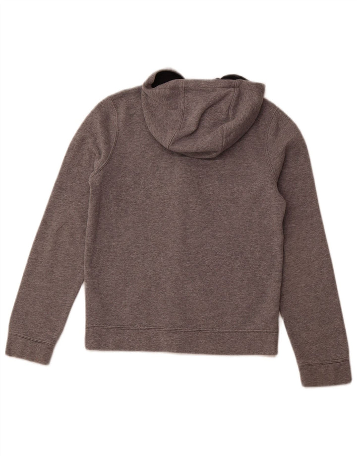 NIKE Pull à capuche zippé pour garçon 10-11 ans Gris moyen Colourblock Coton