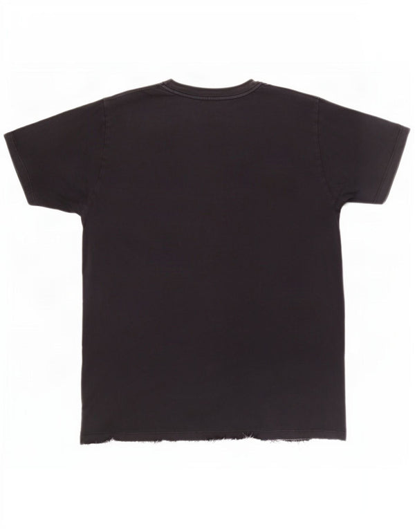 Replay T-Shirt Graphique Homme Grand Noir Coton