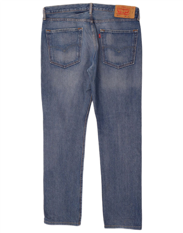 Levi's Jean Droit 501 Homme Bleu W36 L34 Coton